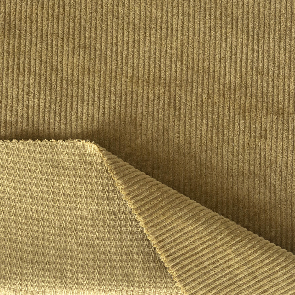 KLD10080-3 8W Stretch Cotton-Spandex Corduroy-stoff egnet for hjemmetekstiler, plysjleker, bukser